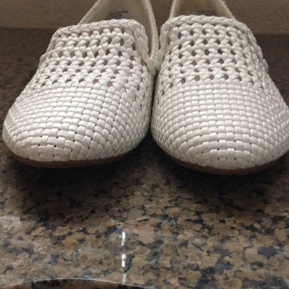 White weave flats from Nordstrom - Picture 5 of 8